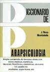 Imagen de archivo de diccionario de parapsicologia j roca muntanola ed alas a la venta por LibreriaElcosteo