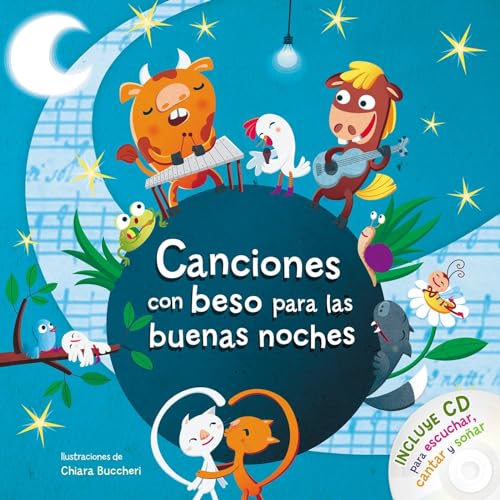 9788420418674: Canciones con beso para las buenas noches / Songs with Goodnight Kisses with CD