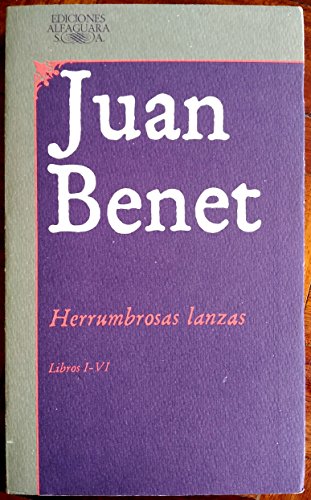 Imagen de archivo de Herrumbrosas lanzas (Literatura AlfagBenet, Juan a la venta por Iridium_Books