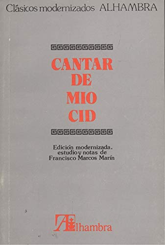 Imagen de archivo de Cantar de mio Cid a la venta por Carothers and Carothers