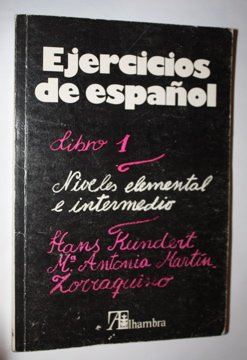 Beispielbild fr Ejercicios de espaol. vol.1 zum Verkauf von medimops