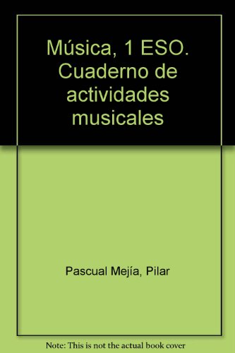 Beispielbild fr Msica, 1 Eso. Cuaderno de Actividades Musicales + Cd zum Verkauf von OM Books