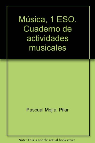 Stock image for Msica, 1 Eso. Cuaderno de Actividades Musicales + Cd for sale by OM Books