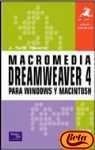 Stock image for Macromedia dreamweaver 4. Para Windows y Macintosh for sale by Tik Books ME