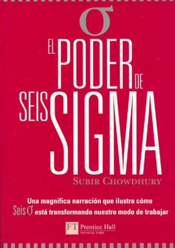 Stock image for FT/PH: EL PODER DE SEIS SIGMA (ED. RUSTICA) for sale by Iridium_Books