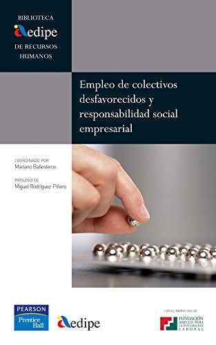 Imagen de archivo de Empleo de colectivos desfavorecidos y responsabilidad social empresarial a la venta por Tik Books ME