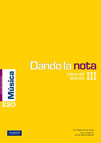 9788420556291: Dando la nota III libro del alumno (Comunidad Valenciana)