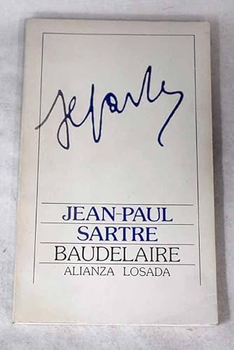 Baudelaire (9788420600437) by Sartre, Jean-Paul