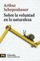 9788420612300: Sobre la voluntad en la naturaleza