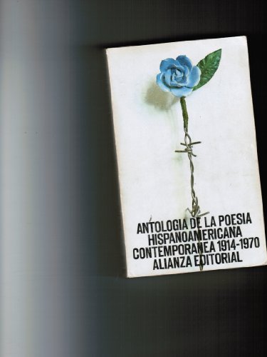9788420612898: Antologia de la Poesia Hispanoamericana Contemporanea 1914-1970 (Spanish Edition)