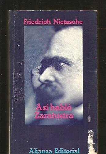 Stock image for Así Habló Zarathustra for sale by Better World Books