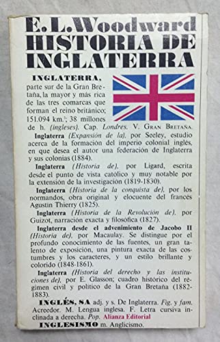 9788420615301: Historia de Inglaterra (Libro De Bolsillo, El)