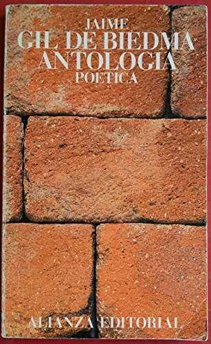 9788420618579: Antologia Poetica