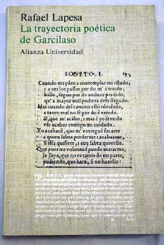 Imagen de archivo de La trayectoria poe?tica de Garcilaso (Alianza universidad) (Spanish Edition) a la venta por Livro Ibero Americano Ltda