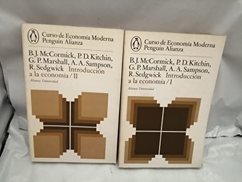 Imagen de archivo de Introduccin a la economa, 2 vols. (Curso de Economa Moderna Penguin/Alianza) a la venta por Vrtigo Libros