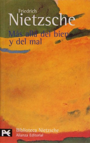 MÃ¡s allÃ¡ del bien y del mal (9788420633206) by Friedrich Nietzsche; Nietzsche, Friedrich