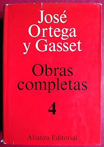 Tomo IV: ArtÃ­culos (1929). Kant. ArtÃ­culos (1930). La rebeliÃ³n de las masas. MisiÃ³n de la Universidad. ArtÃ­culos (1931-1932). Goethe desde dentro. ArtÃ­culos (1933) (Spanish Edition) (9788420643045) by Ortega Y Gasset, JosÃ©