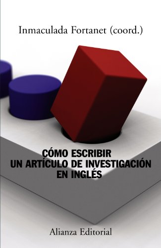 Imagen de archivo de CMO ESCRIBIR UN ARTCULO DE INVESTIGACIN EN INGLS. a la venta por KALAMO LIBROS, S.L.