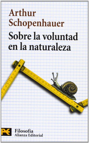9788420655710: Sobre la voluntad en la naturaleza (El Libro De Bolsillo) (Spanish Edition)