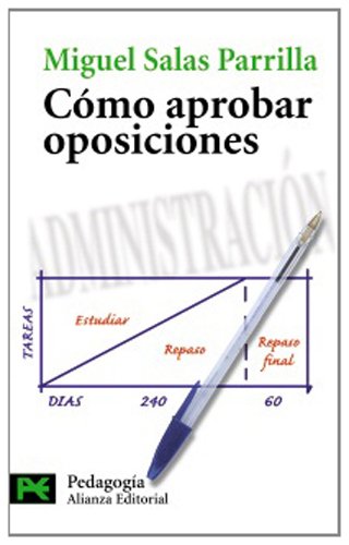 Cómo aprobar oposiciones (El Libro De Bolsillo - Ciencias Sociales) - Salas Parrilla, Miguel