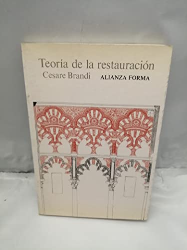 9788420670720: Teoria de la restauracion