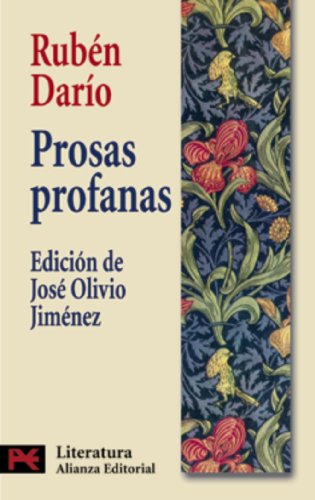 Stock image for Prosas profanas. Austral, No.404. for sale by La Librera, Iberoamerikan. Buchhandlung