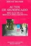 9788420679198: Actois del significado (Alianza Psicologia)