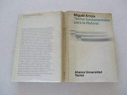 Beispielbild fr Textos fundamentales para la Historia (Alianza Universidad Textos (Aut)) zum Verkauf von medimops