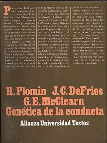 Imagen de archivo de Gentica de la conducta a la venta por MIRADOR A BILBAO