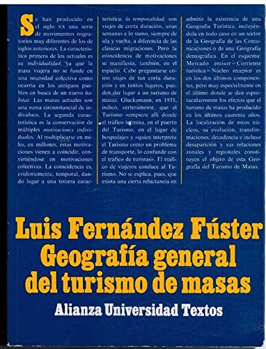 9788420681375: Geografia general del turismo de masas