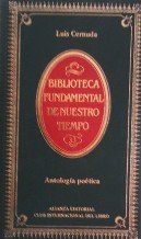 Beispielbild fr Antologa Potica / Luis Cernuda ; Introduccin y Seleccin de Philip Silver zum Verkauf von Hamelyn