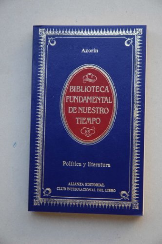 Beispielbild fr POLITICA Y LITERATURA zum Verkauf von Librera Races