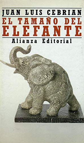 9788420695587: El tamao del elefante