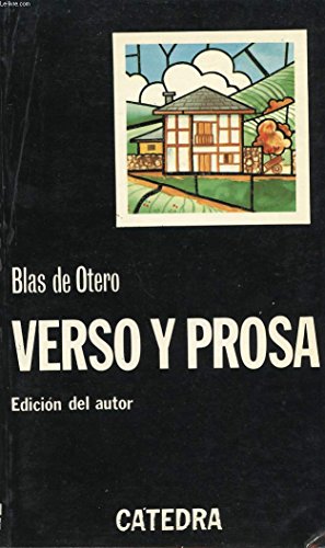 Stock image for Verso y prosa (Letras hispa nicas) (Spanish Edition) for sale by HPB Inc.