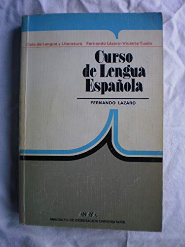 9788420713618: Curso de lengua espaola