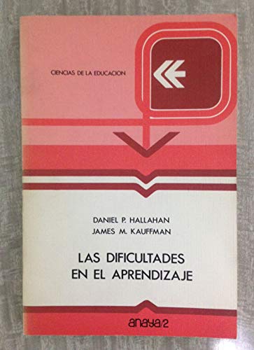 Stock image for Las Dificultades en el aprendizaje for sale by Almacen de los Libros Olvidados