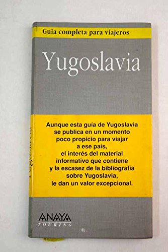 Imagen de archivo de Guia completa Yugoslavia Touring Club Italiano a la venta por Iridium_Books