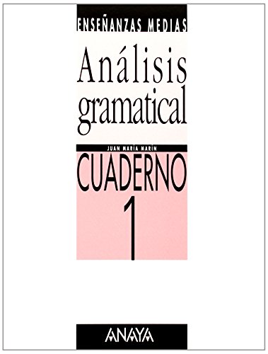 Imagen de archivo de Cuad.analisis gramatical 1 a la venta por Iridium_Books