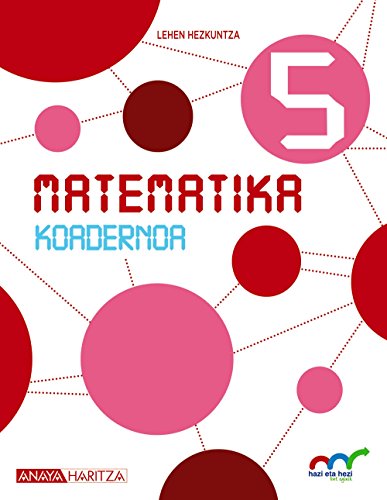 Stock image for Matematika 5. Koadernoa 1. for sale by Iridium_Books