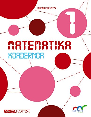 9788420777252: Matematika 1. Koadernoa.