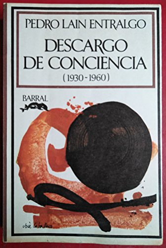 Imagen de archivo de DESCARGO DE CONCIENCIA (1930-1960) a la venta por Librera Races