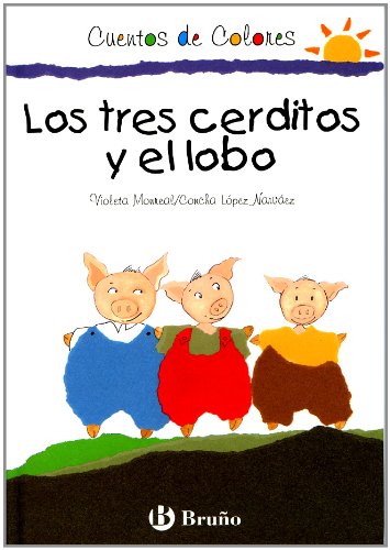 Imagen de archivo de LOS TRES CERDITOS Y EL LOBO. Cuentos de colores a la venta por Mercado de Libros usados de Benimaclet