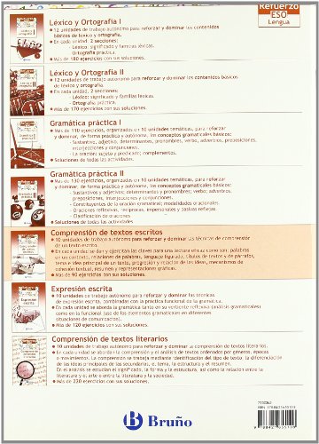 Imagen de archivo de (05).refuerzo lengua eso (comprension escritos) a la venta por Iridium_Books