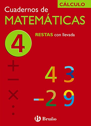 9788421656716: 4 Restas con llevada (Castellano - Material Complementario - Cuadernos De Matemticas) - 9788421656716