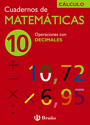 Cuaderno matematicas. CálculoOperaciones con decimales