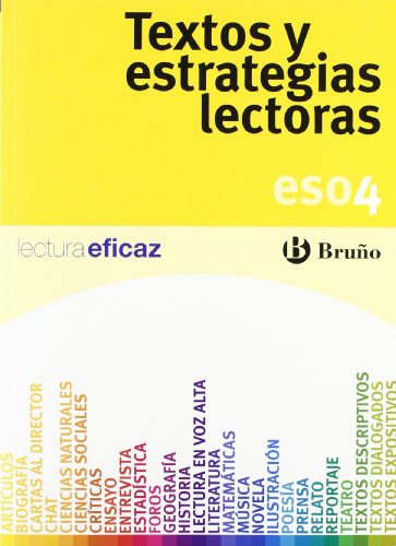 Stock image for Textos y Estrategias Lectoras 4 Eso - 9788421660287 for sale by Hamelyn