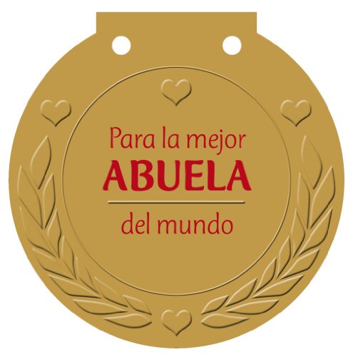 9788421685617: Para la mejor ABUELA del mundo: Una medalla para alguien muy especial! (Castellano - ADULTOS - LIBROS SINGULARES - Medallas)