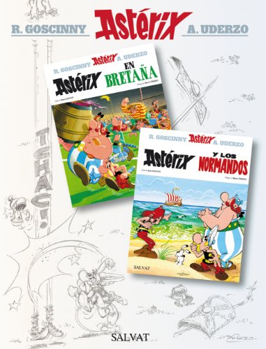 Beispielbild fr Asterix en Bretaa & Asterix y los normandos / Asterix in Britain & Asterix and the Normans zum Verkauf von Revaluation Books