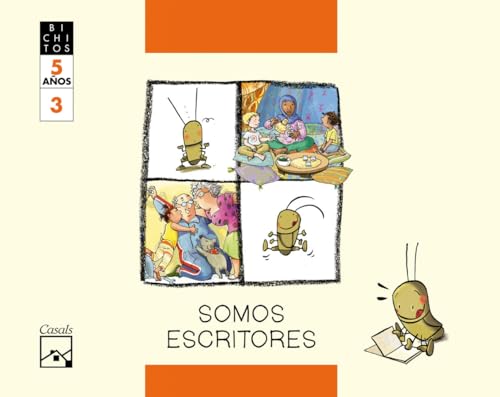 Imagen de archivo de SOMOS ESCRITORES. CUADERNO 3. TILLO, EL GRILLO. BICHITOS. 5 AOS a la venta por Librerias Prometeo y Proteo