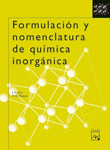 Stock image for Formulacin y nomenclatura de qumica inorgnica, ESO y Bachillerato for sale by medimops